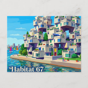 Postal Hábitat 67 Canadá