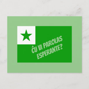 Postal ¿Habla Esperanto?