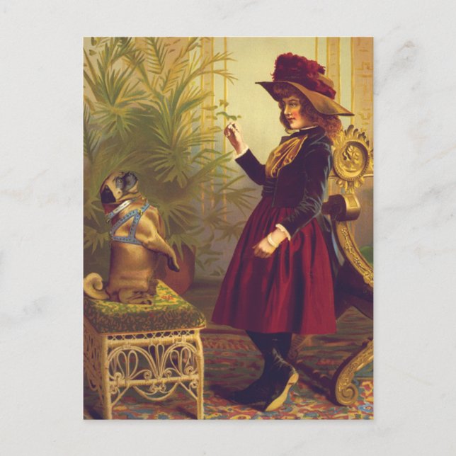 Postal Habla por ella (Anverso)