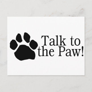 Postal Hablar Con La Paw