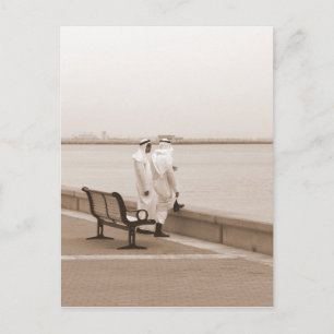 Postal Hablar, hombres en Dishdasha en Kuwait