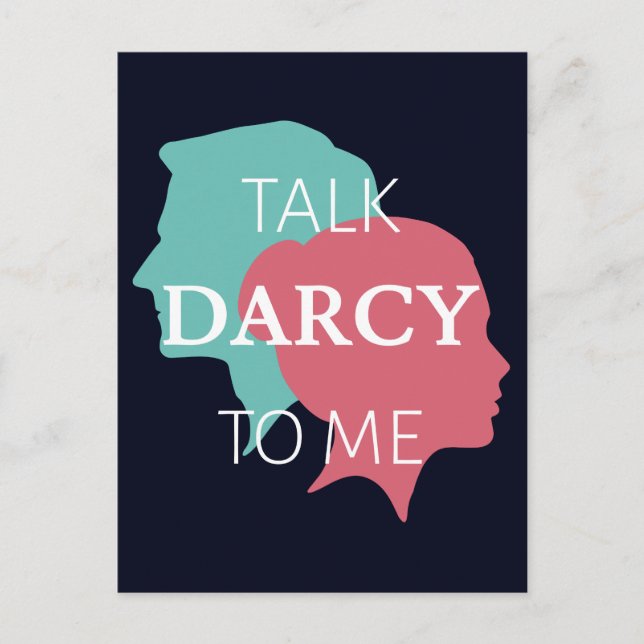 Postal Hable Darcy Conmigo IV (Anverso)