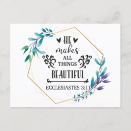 Postal Hace Que Todas Las Cosas Sean Hermosas