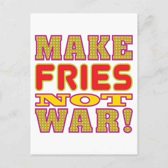 Postal Hacer Fries (Anverso)