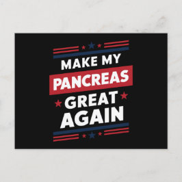 Postal Hacer grande mi páncreas de nuevo la conciencia so