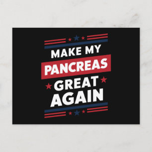 Postal Hacer grande mi páncreas de nuevo la conciencia so