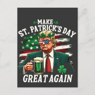 Postal Hacer grande nuevamente el Día de San Patricio