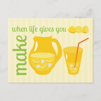 Postal Hacer Lemonade