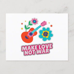 Postal Hacer que el amor no sea la guerra