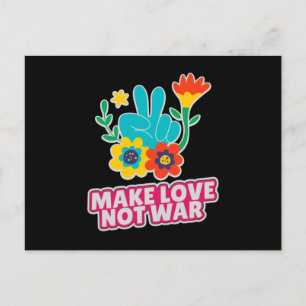 Postal Hacer que el amor no sea la guerra