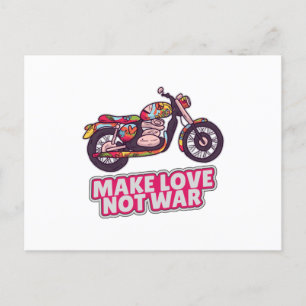 Postal Hacer que el amor no sea la guerra