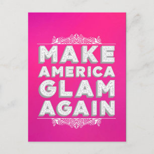 Postal Hacer que Estados Unidos vuelva a brillar de la mo