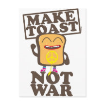 Hacer tostadas no guerra