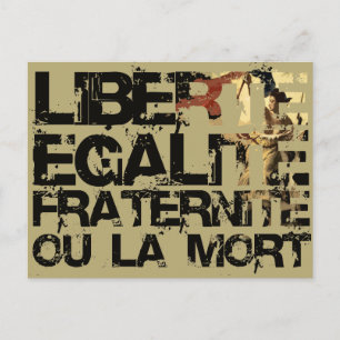 Postal ¡Hacerlo a la manera francesa!