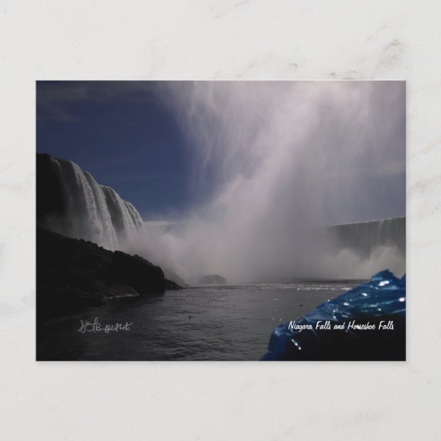 Postal Hacia Ambas Cataratas (Anverso)