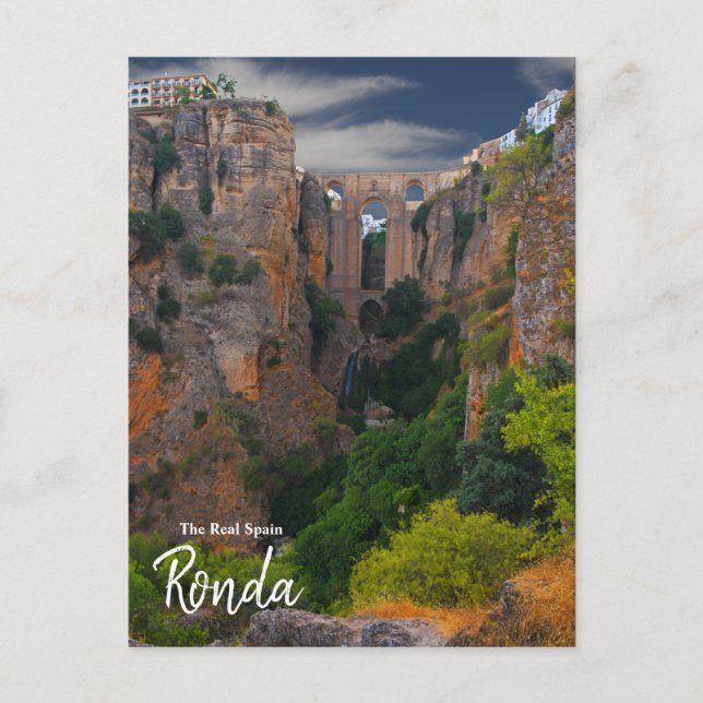 Postal Hacia Arriba - Ronda España (Anverso)