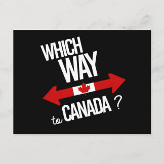 Postal Hacia Canadá — blanco - -