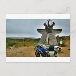 Postal Hacia el Cabo Norte (Noruega), a través de Gibralt