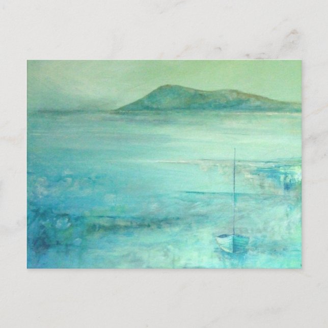 Postal Hacia la colina Samson, Islas de Scilly (Anverso)