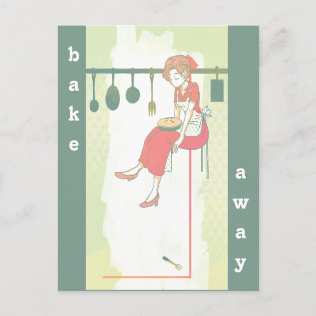 Postal Haciendo un pie (Anverso)