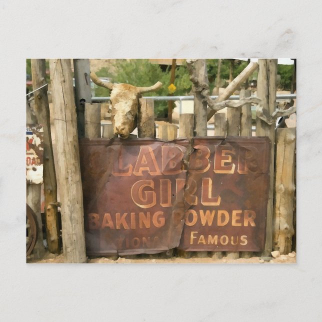 Postal Hackberry General Store, Ruta 66 (Anverso)