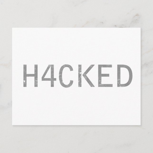 Postal hackeado (Anverso)