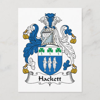 Postal Hackett Family Crest