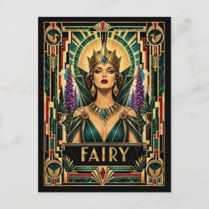 Postal Hada, Art Deco Mítica