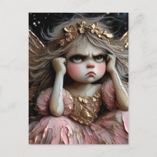 Postal Hada Con Actitud