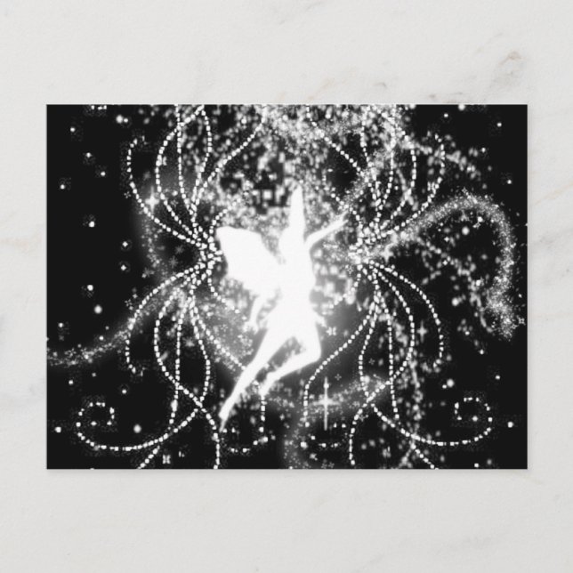 Postal Hada con remolinos 5-2010 (Anverso)