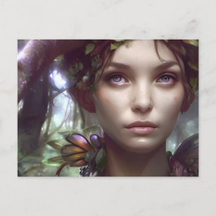 Postal Hada de bosque