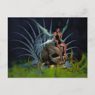 Postal Hada gótica