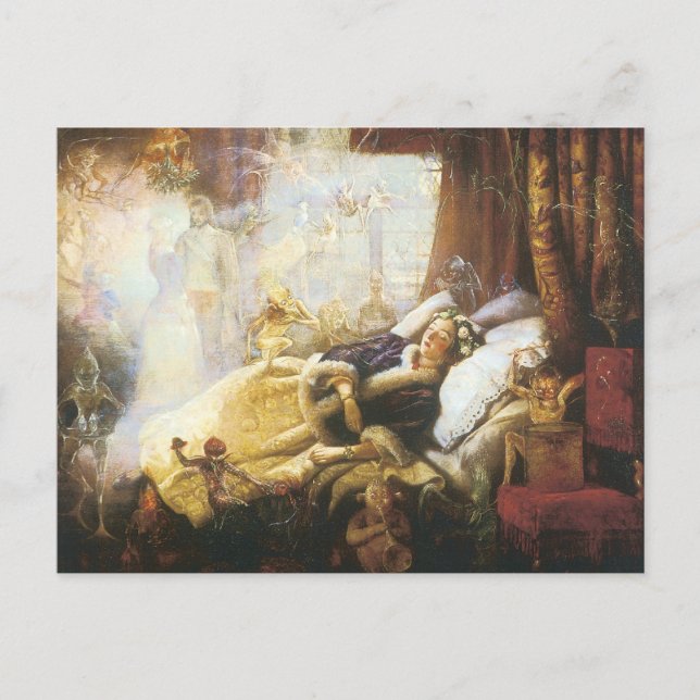 Postal Hada Las Cosas Que Se Hacen Los Sueños (Anverso)