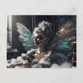 Postal Hada mayor amarrada en el baño