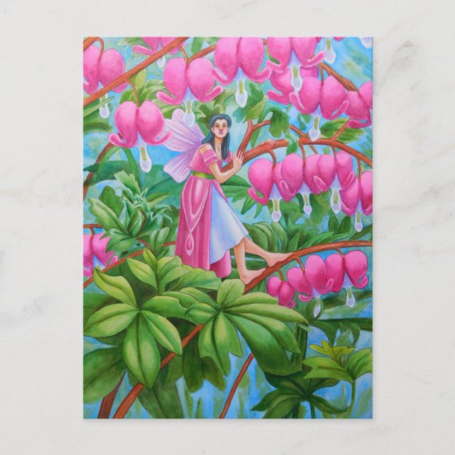 Postal Hada Sangrante del Corazón (Anverso)