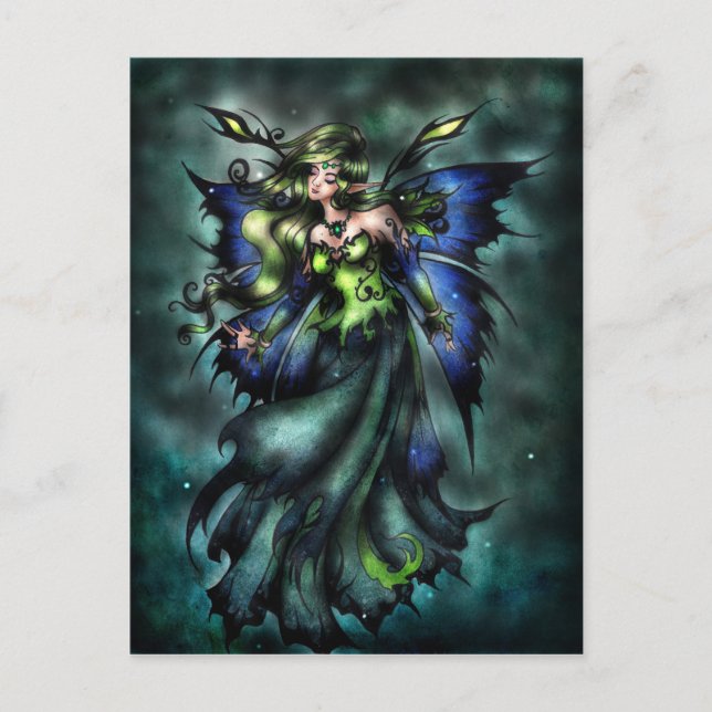 Postal Hadas de verano (Anverso)
