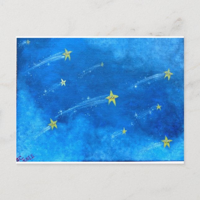 Postal haga un deseo (Anverso)