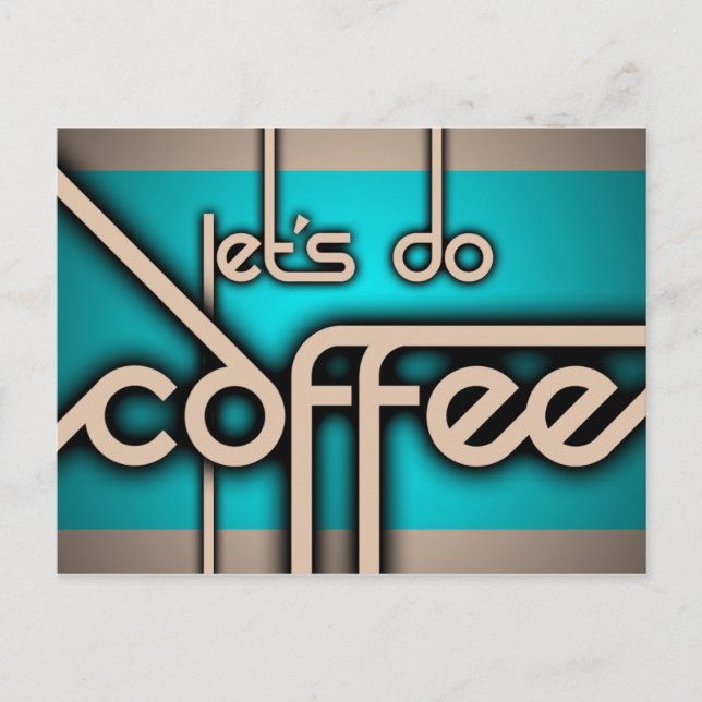 Postal hagamos café (Anverso)