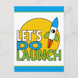 Postal Hagamos el lanzamiento