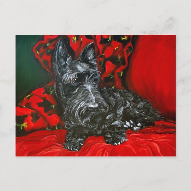 Postal Haggis the Scottish Terrier (Anverso)