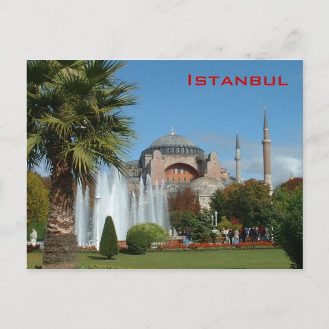 Postal Hagia Sophia (Anverso)
