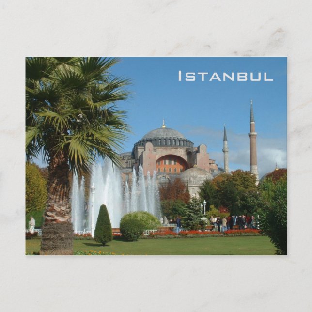 Postal Hagia Sophia (Anverso)