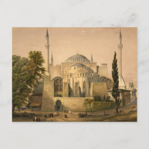 Postal Hagia Sophia Postcard