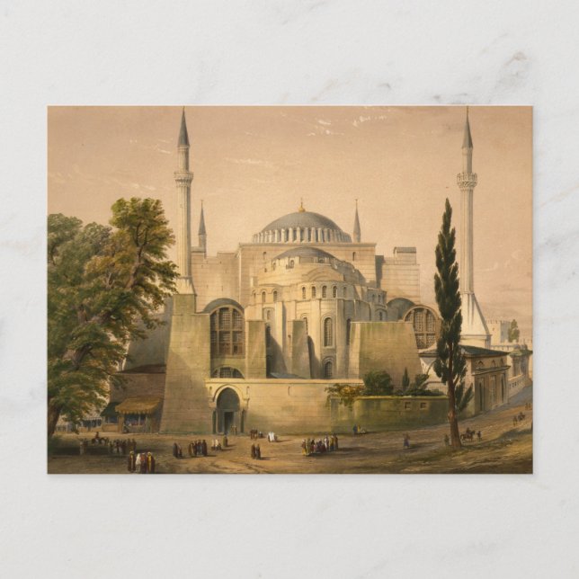 Postal Hagia Sophia Postcard (Anverso)