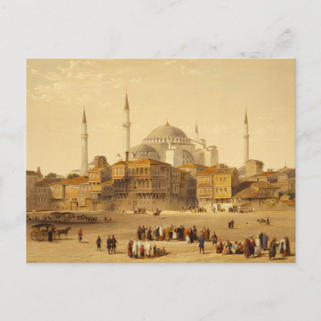 Postal Hagia Sophia Postcard (Anverso)