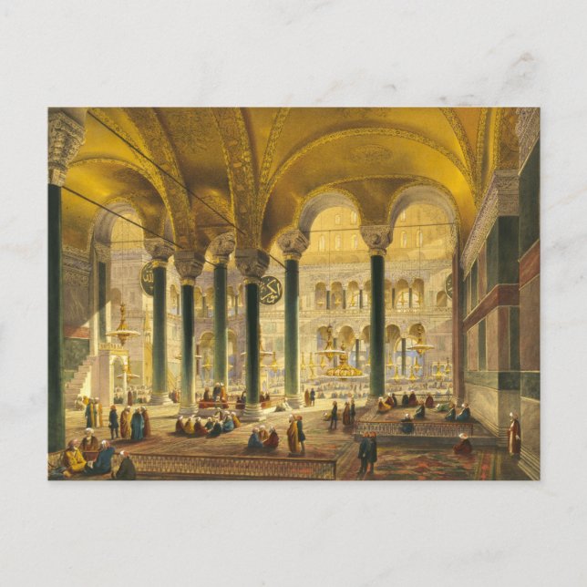 Postal Hagia Sophia Postcard (Anverso)