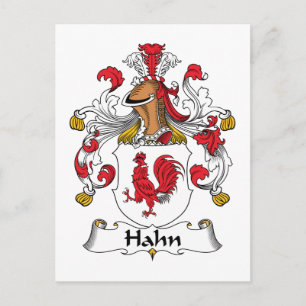Postal Hahn Family Crest