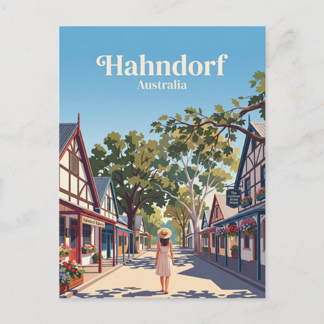 Postal Hahndorf Australia (Anverso)