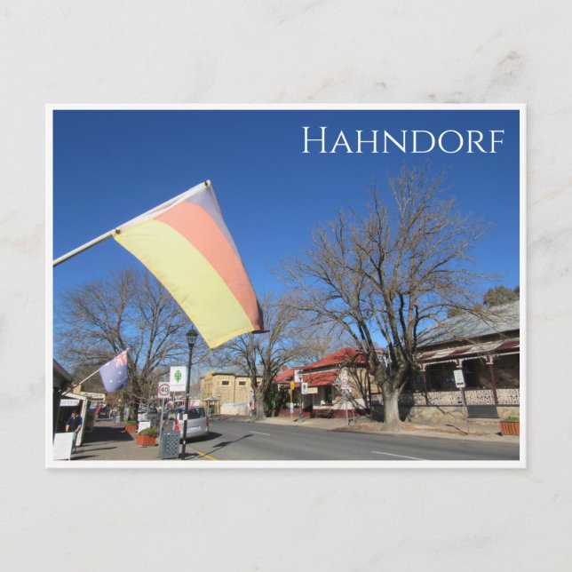 Postal hahndorf sur australia (Anverso)