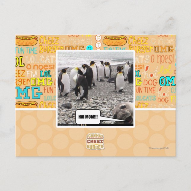 POSTAL ¡¡¡HAI MOM!!! (Anverso)